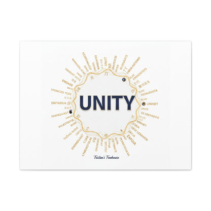 UNITY Canvas, Matte Stretched 1.25" | Dry January sober curious decor
