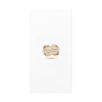 Love Letter Collage Canvas, Vintage Letter Art, Wax Seal Romance Print