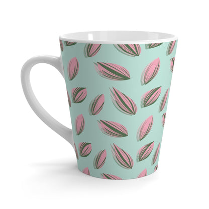 Tradescantia Nanouk Pattern Ceramic Mug 12 oz