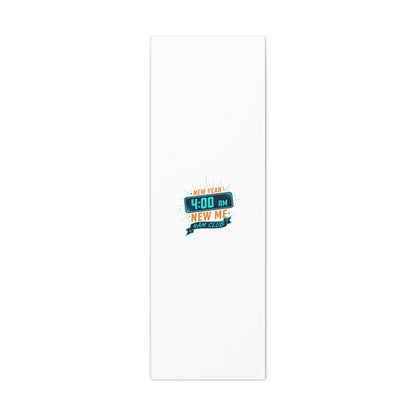 4AM Club New Year Graphic Canvas | Holiday Party Novelty, Festive New Year Decor