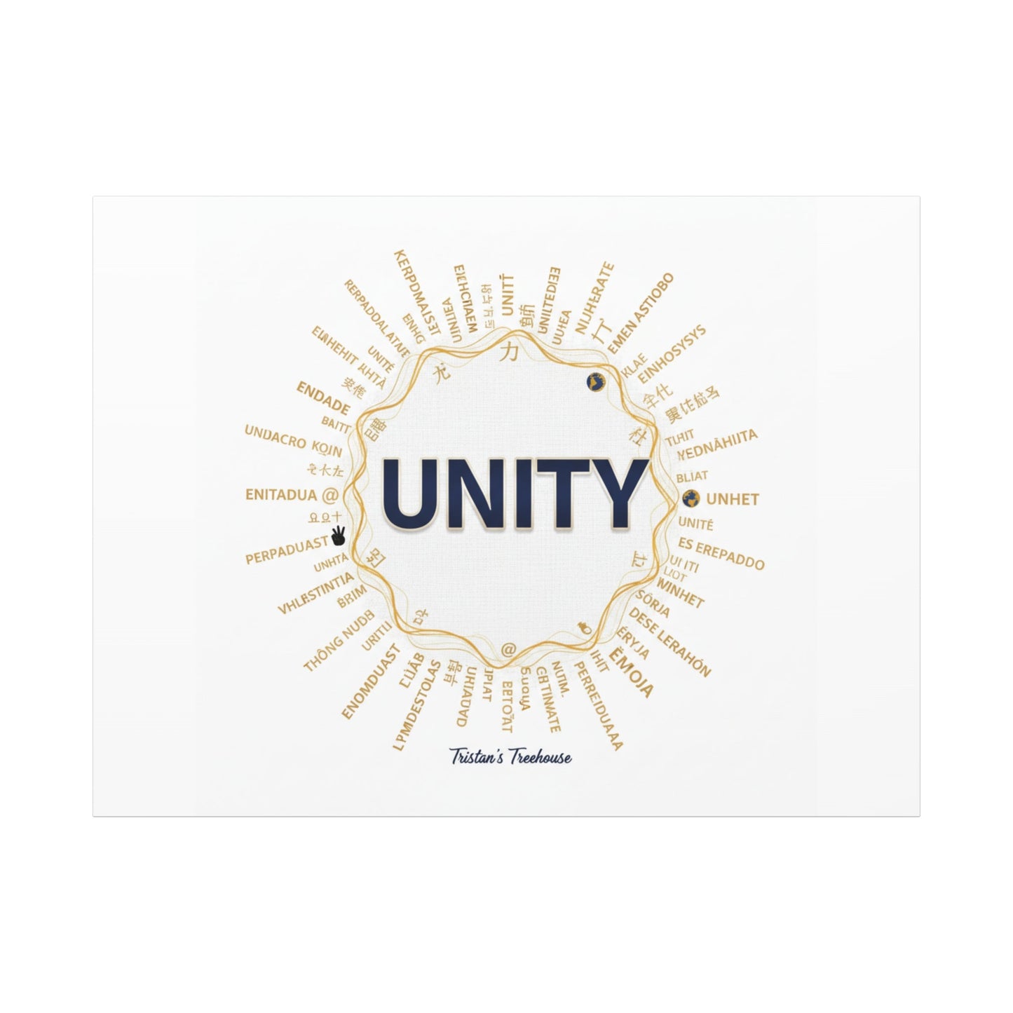 UNITY Canvas, Matte Stretched 1.25" | Dry January sober curious decor
