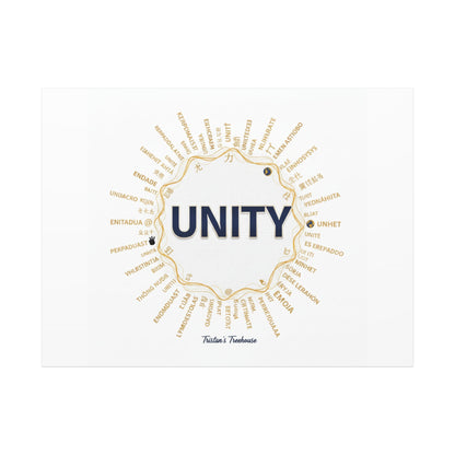 UNITY Canvas, Matte Stretched 1.25" | Dry January sober curious decor