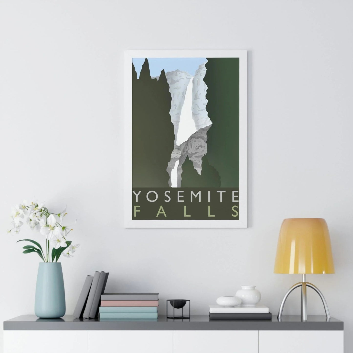 Yosemite Falls Framed Print – Wall Art