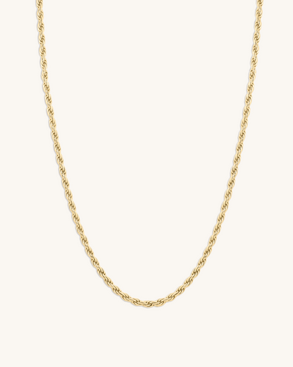 14K Gold 2.5mm Lite Rope Chain