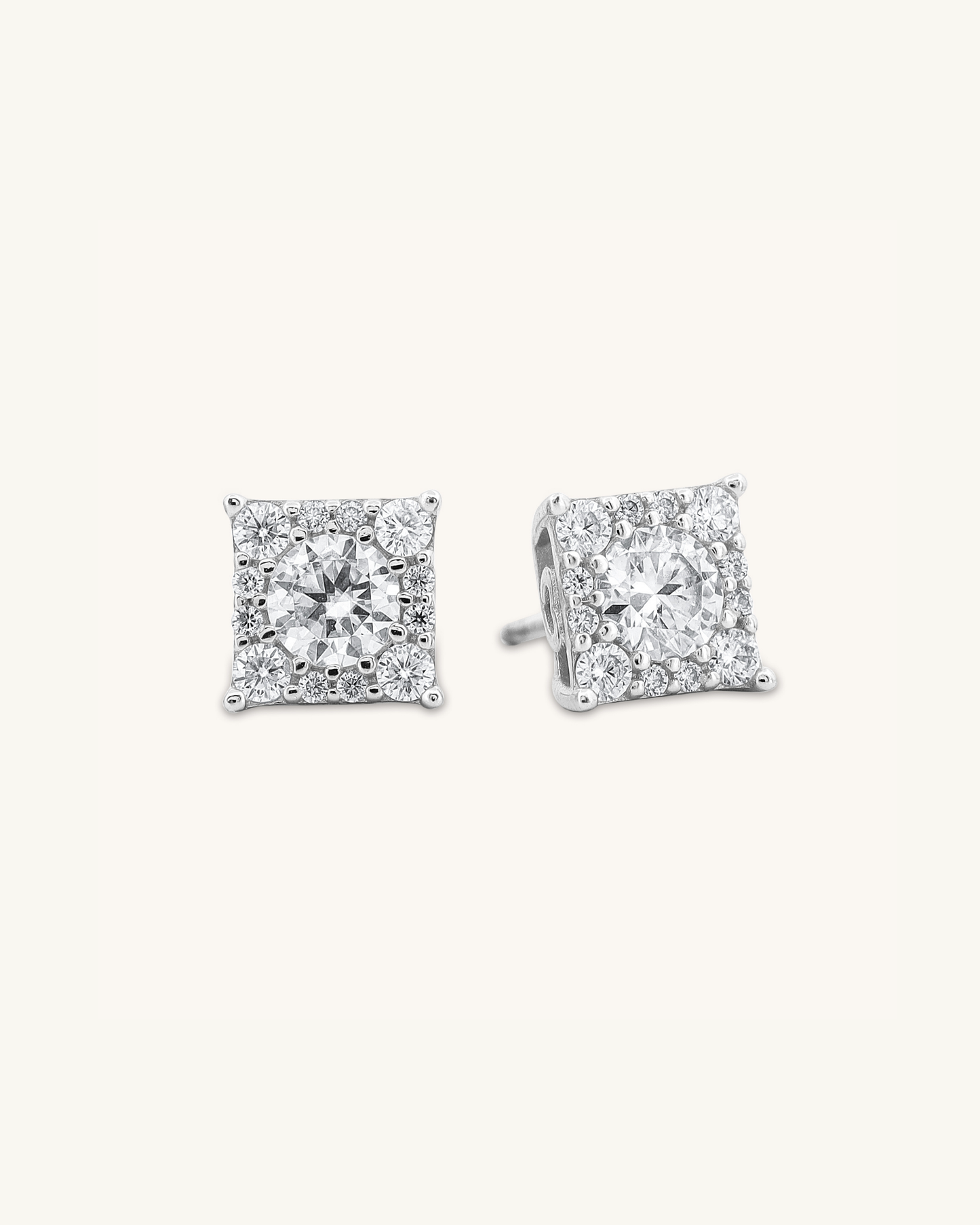 Eclat Moissanite Studs