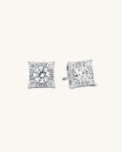 Eclat Moissanite Studs