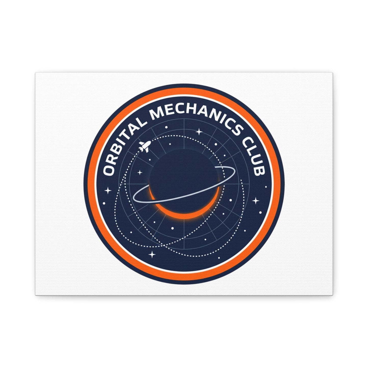 Orbital Mechanics Club Canvas | mission patch, space science