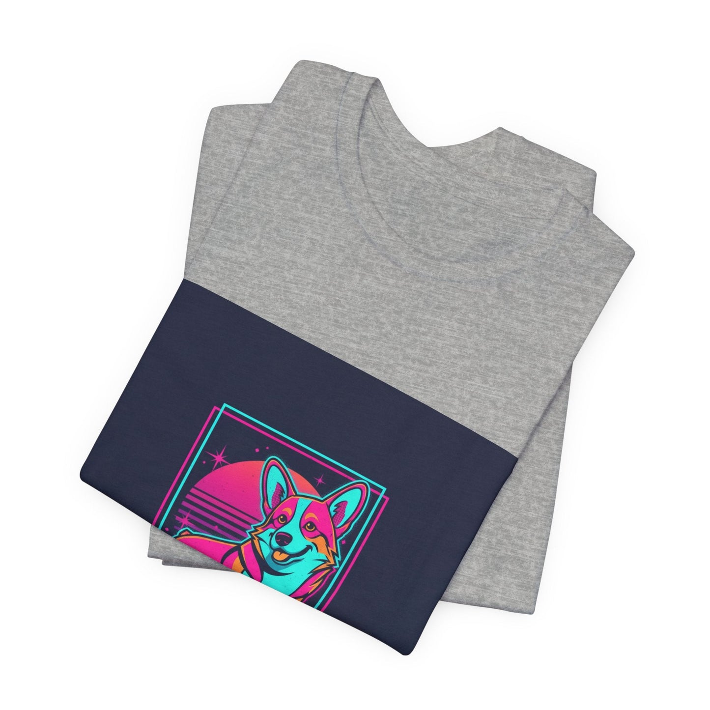 Corgi Pop Art Tee | friendship Valentine, platonic love