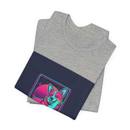 Corgi Pop Art Tee | friendship Valentine, platonic love