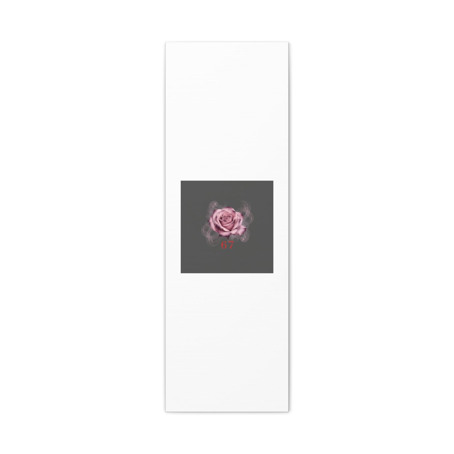 6 7 Valentine's Canvas | Viral Gothic Rose Wall Art | 6 7 Meaning Dark Romance