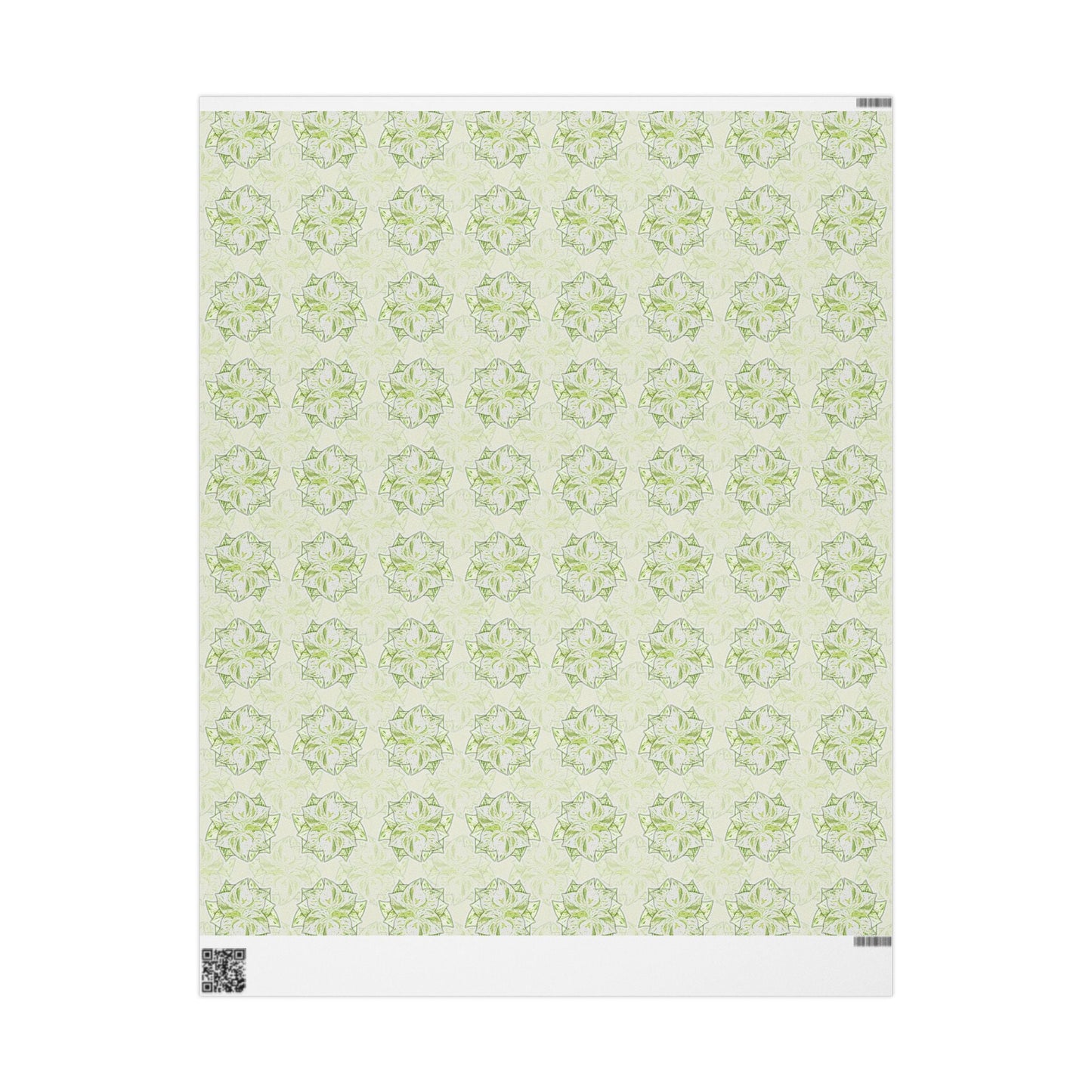 Snow Queen Pothos Wrapping Paper – Botanical Gift Wrap Roll