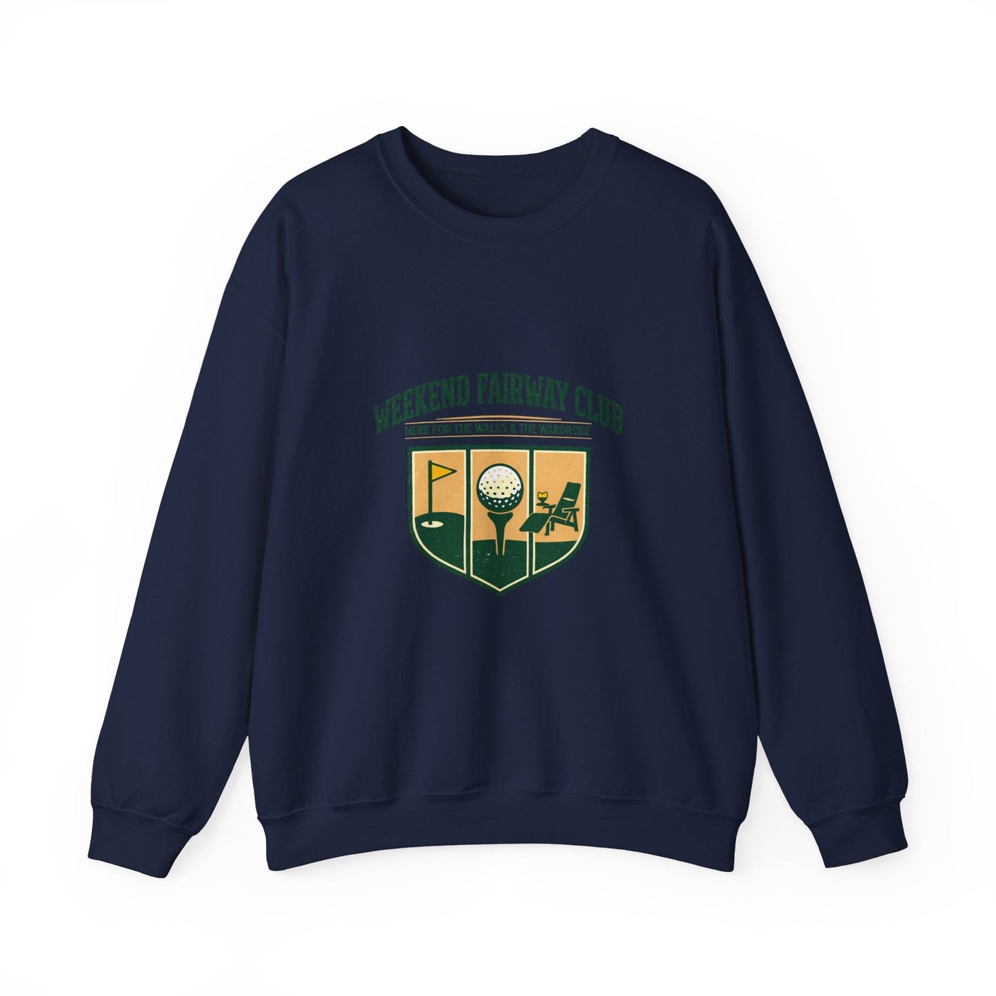 Weekend Fairway Club Crewneck – Unisex Golf Sweatshirt