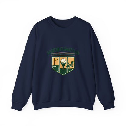 Weekend Fairway Club Crewneck – Unisex Golf Sweatshirt