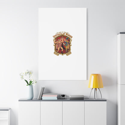 Spectacle of Wonder Circus Art Print, Canvas | Vintage Carnival Design