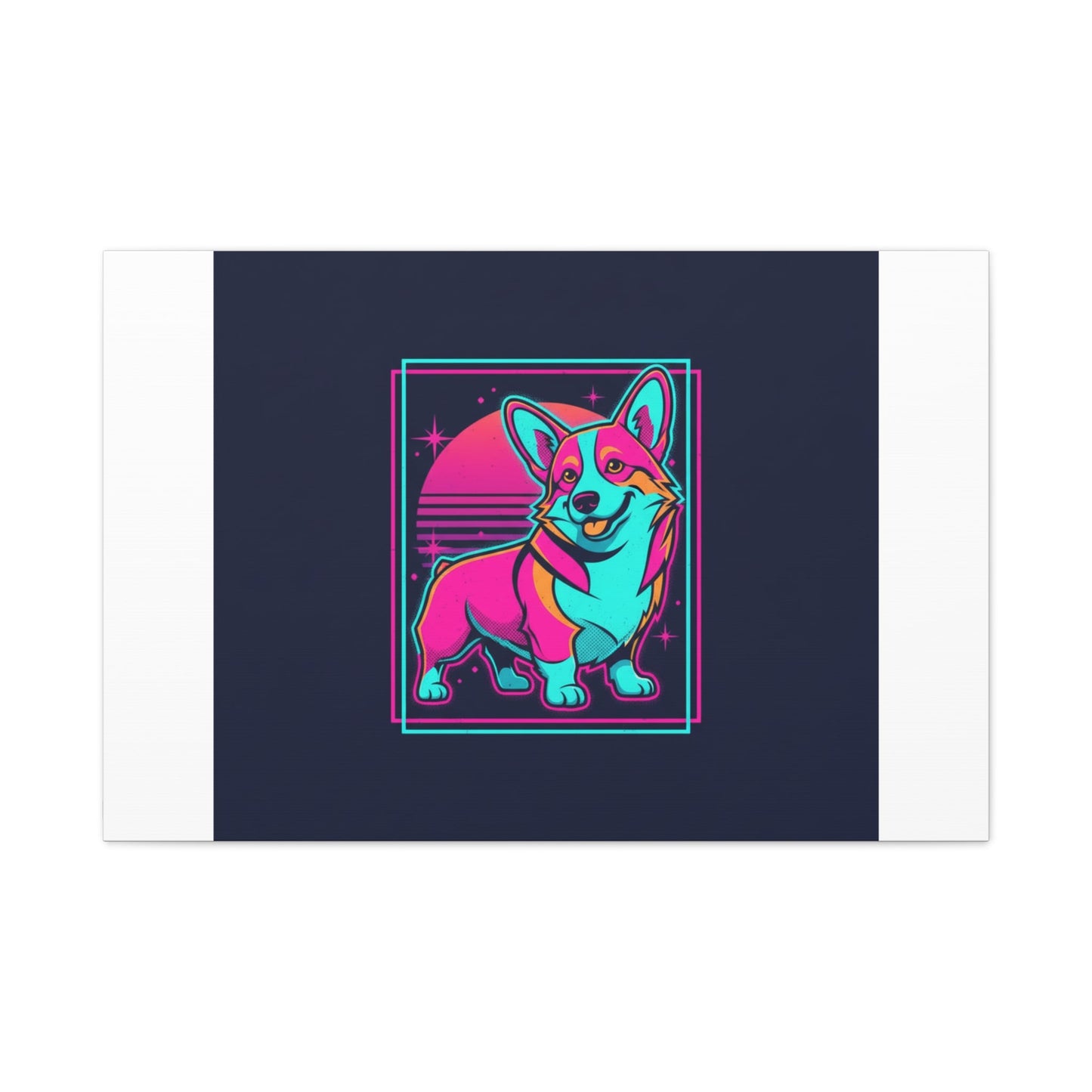 Platonic Love Corgi Canvas | Friendship Valentine, Galentine’s Wall Art