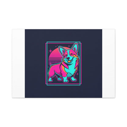 Platonic Love Corgi Canvas | Friendship Valentine, Galentine’s Wall Art