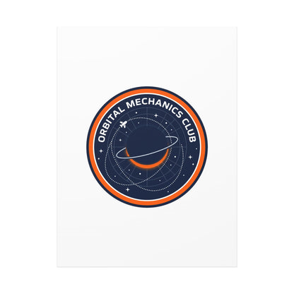 Orbital Mechanics Club Canvas | mission patch, space science