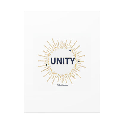 UNITY Canvas, Matte Stretched 1.25" | Dry January sober curious decor
