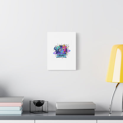 Six Seven Meme War Canvas | Legendary Internet Battle Art, Viral Culture Wall Decor