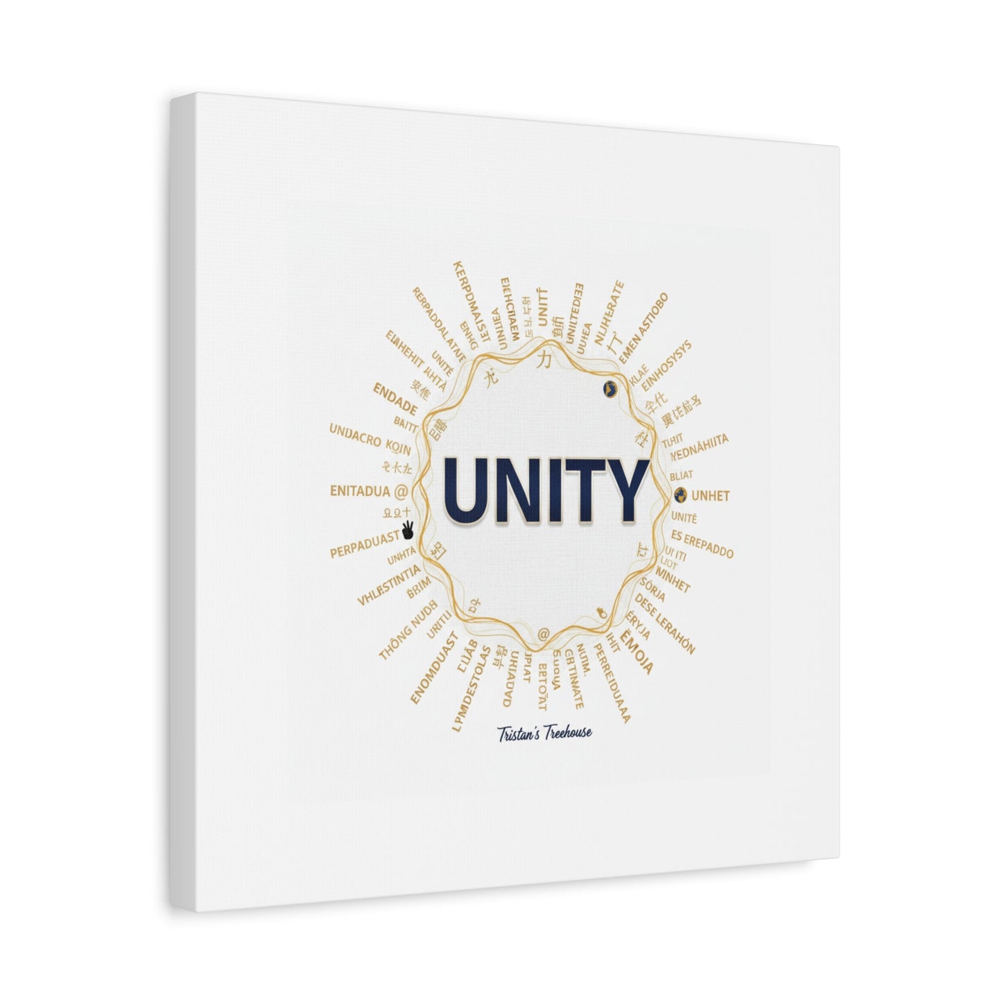 UNITY Canvas, Matte Stretched 1.25" | Dry January sober curious decor
