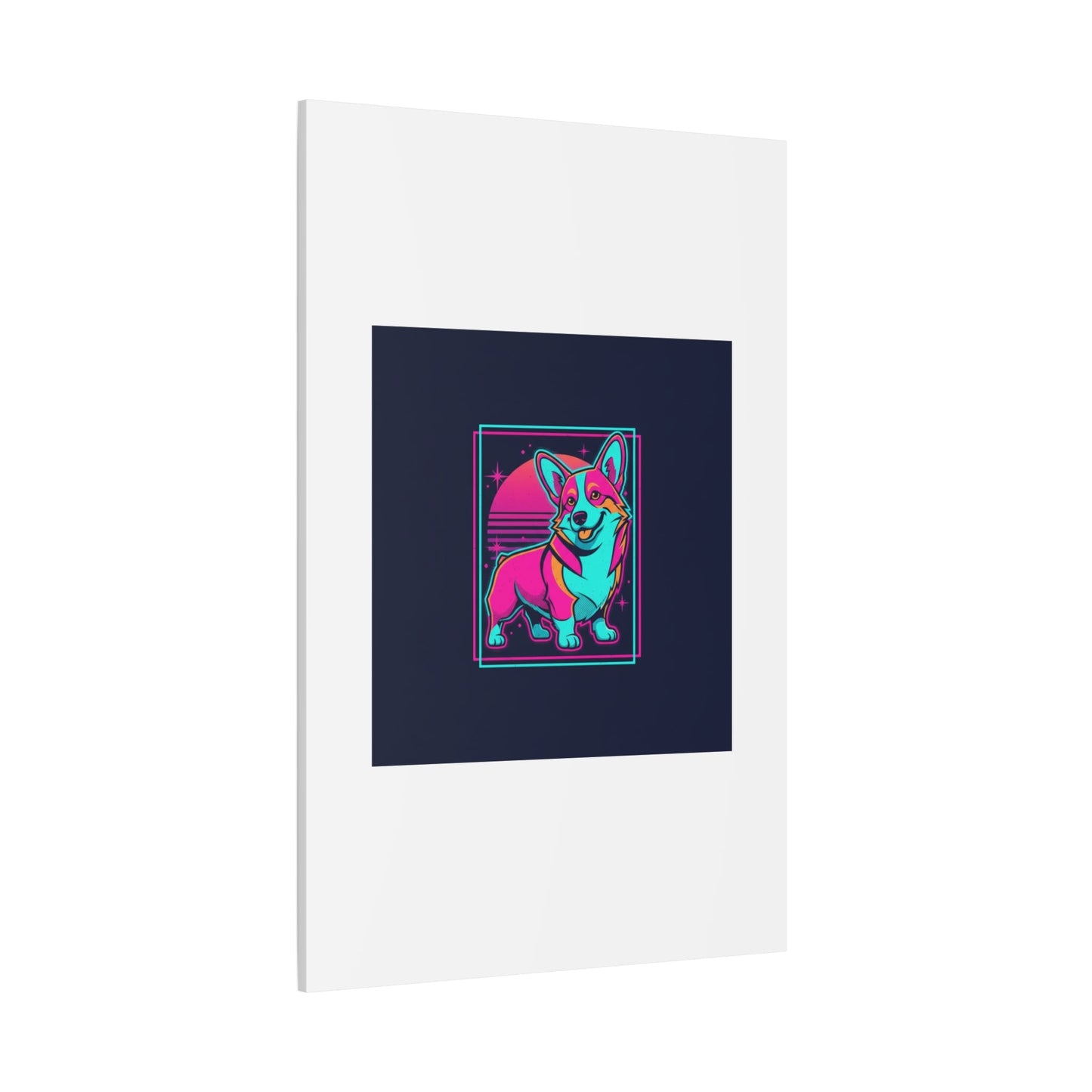 Platonic Love Corgi Canvas | Friendship Valentine, Galentine’s Wall Art