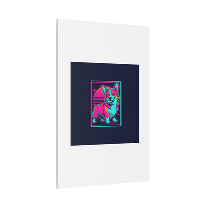 Platonic Love Corgi Canvas | Friendship Valentine, Galentine’s Wall Art