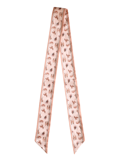Saddle Club Silk Western Cowgirl Twilly Scarf V1 — Final Stock