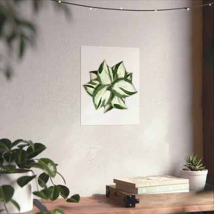 Manjula Pothos Botanical Print – Unframed Wall Art