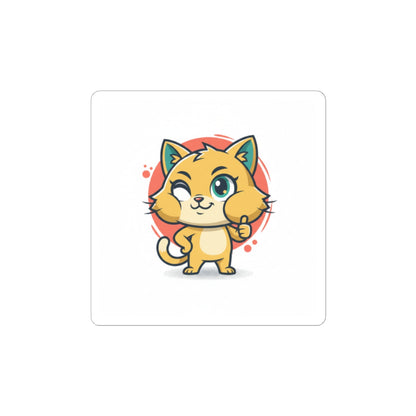 Cheeky Rodent Kitty Sticker | Rodent-Core, Quirky Animal Pride