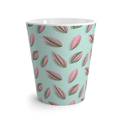 Tradescantia Nanouk Pattern Ceramic Mug 12 oz