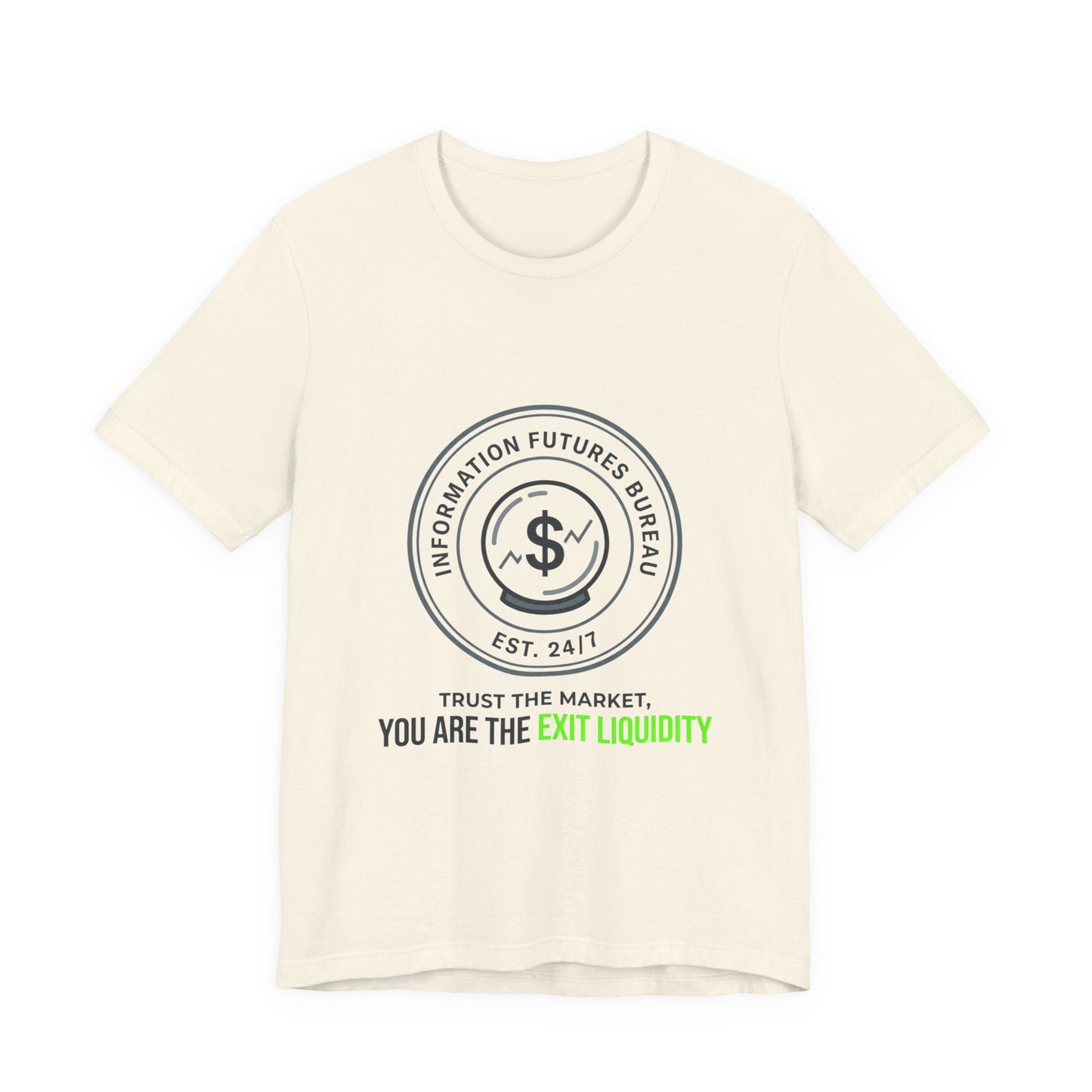 Exit Liquidity Tee | insider trading satire, prediction markets, finance humor