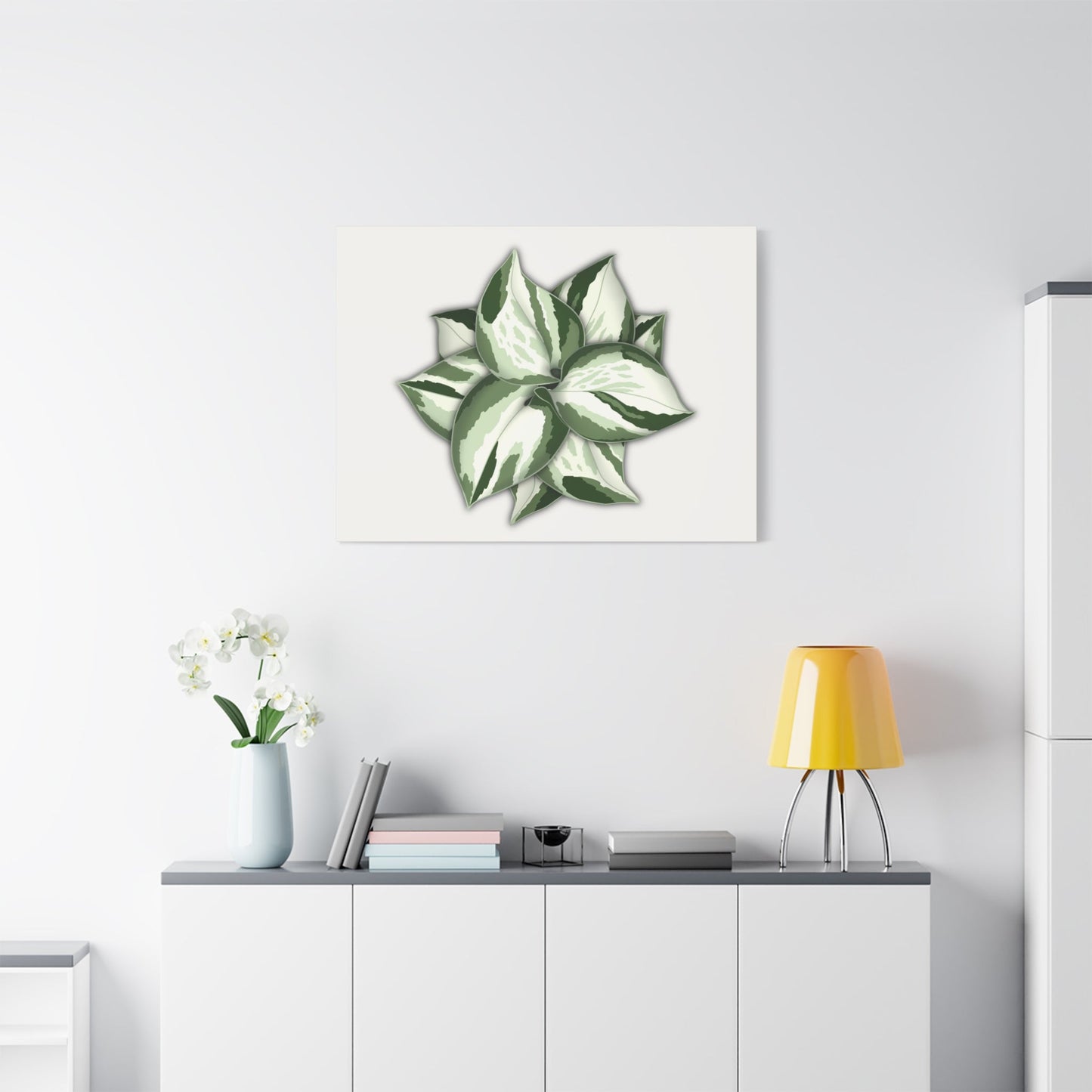 Manjula Pothos Canvas Print – Botanical Wall Art