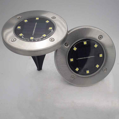 8LED Waterproof Solar Powered Garden Lights