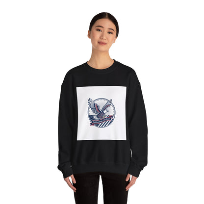 Semiquincentennial Eagle Emblem Crewneck Sweatshirt | 250th Anniversary USA 1776‑2026