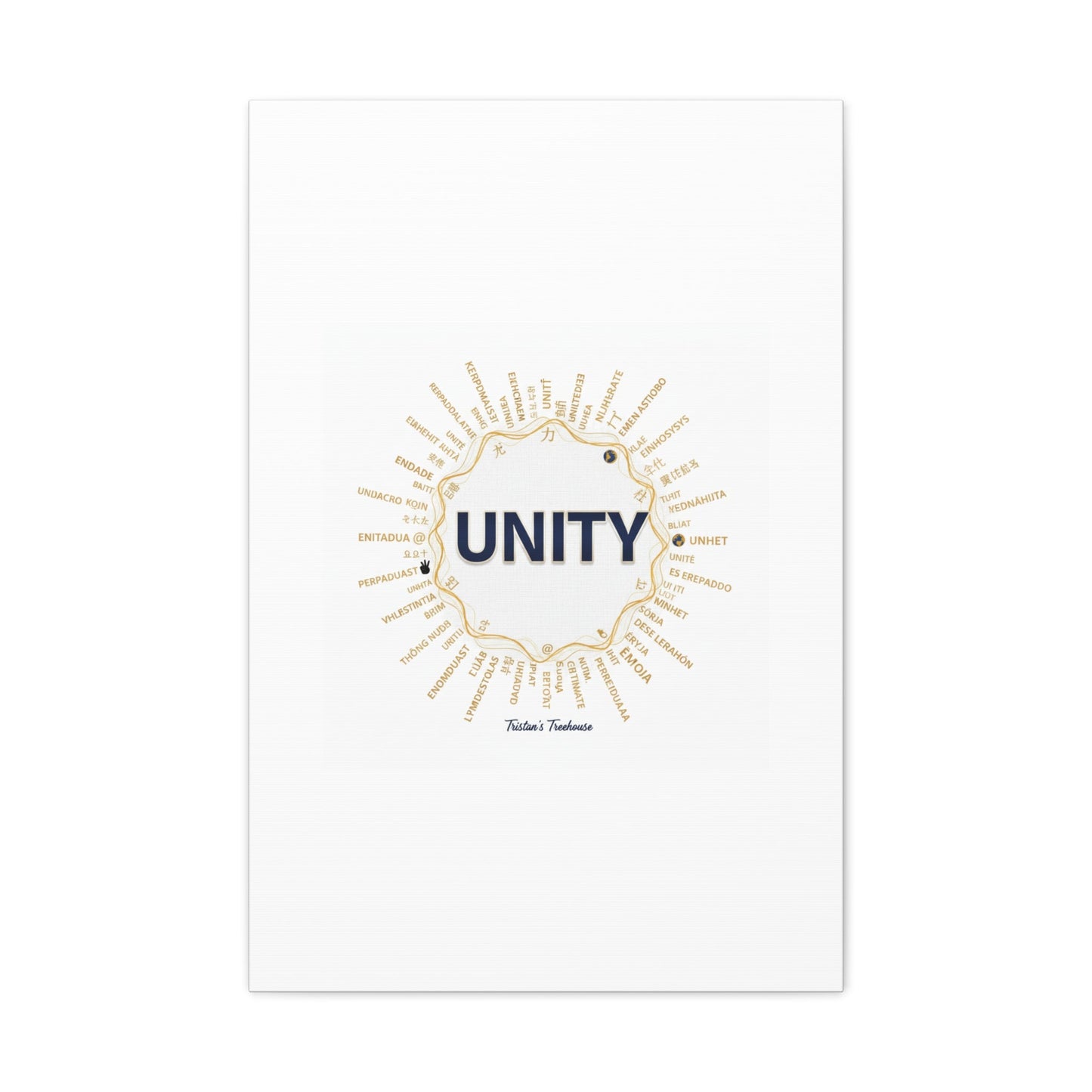UNITY Canvas, Matte Stretched 1.25" | Dry January sober curious decor