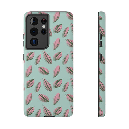 Tradescantia Nanouk Pattern Phone Case – Dual Layer Protective Cover