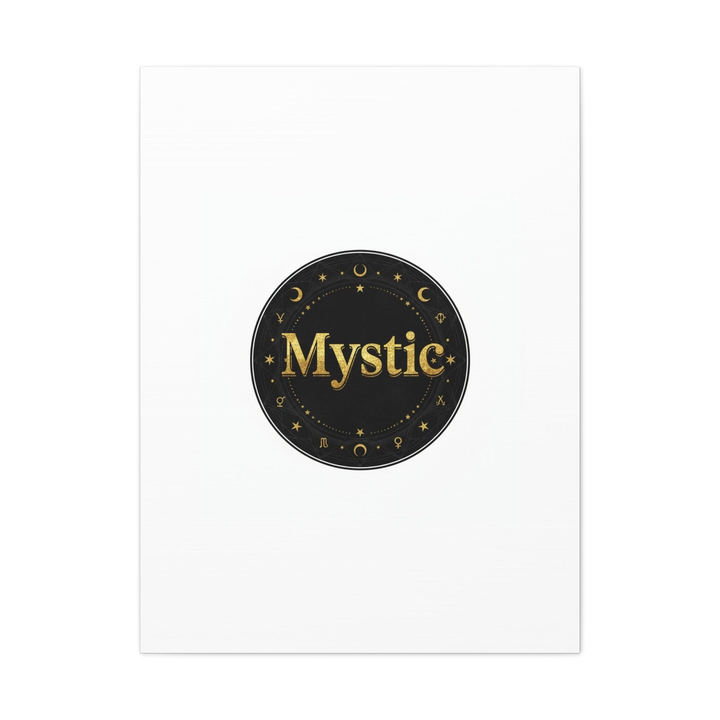 Mystic Circle tarot poster | occult type, esoteric print