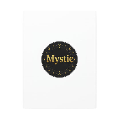 Mystic Circle tarot poster | occult type, esoteric print