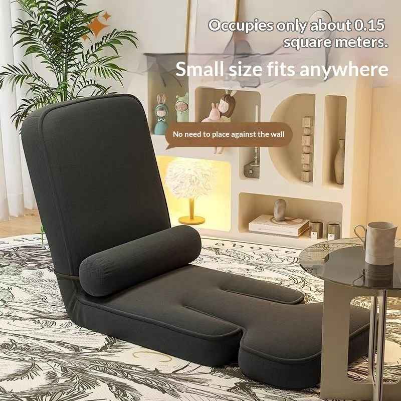 Lazy Sofa Tatami Small Apartment Folding Chair Single Backrest Chair Balcony Sofa Chair