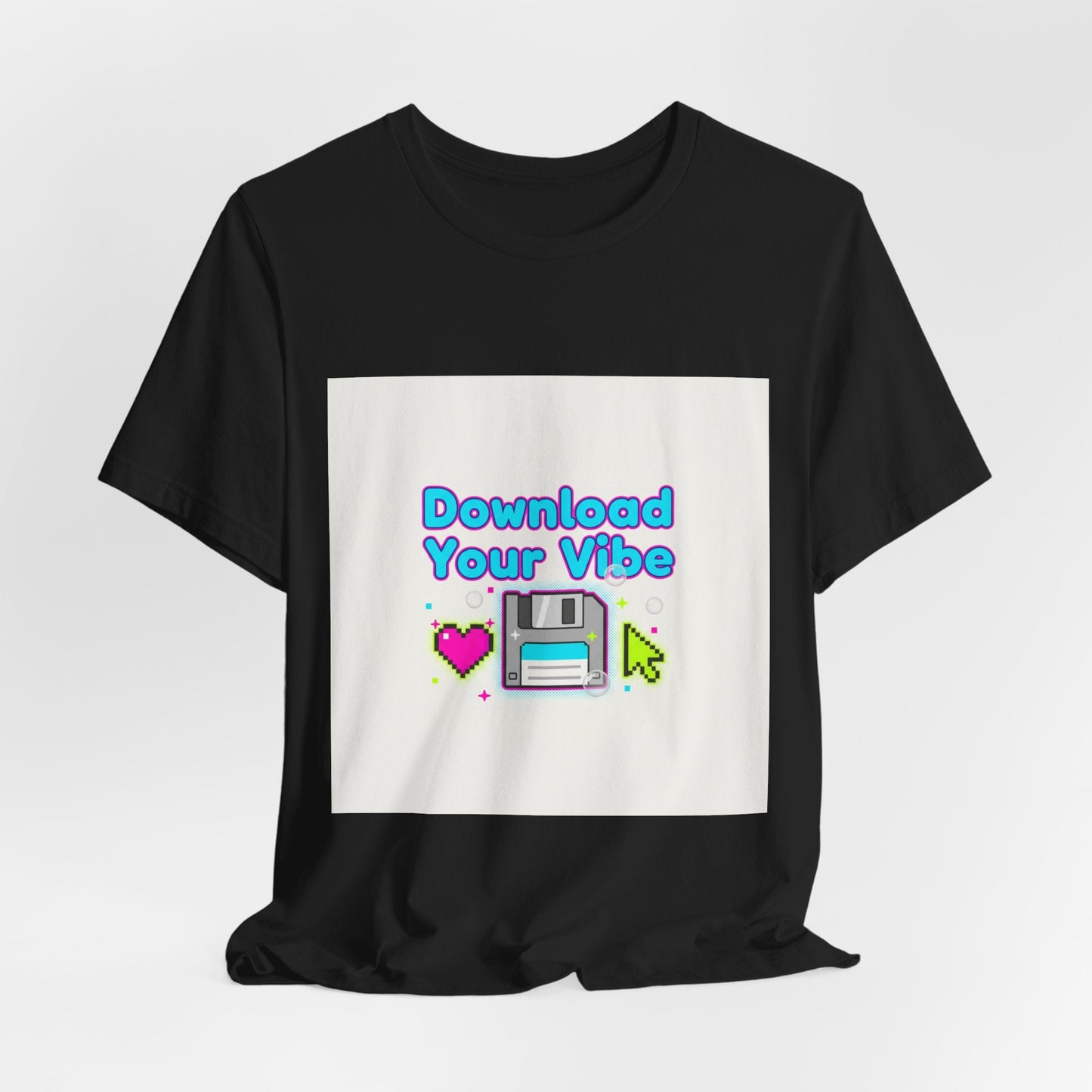 Download Your Vibe Tee | Y2K shirt, retro tech pixel art
