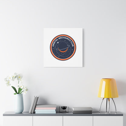 Orbital Mechanics Club Canvas | mission patch, space science
