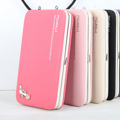 Baellerry feature phone box board ladies purse long pencil box purse one generation