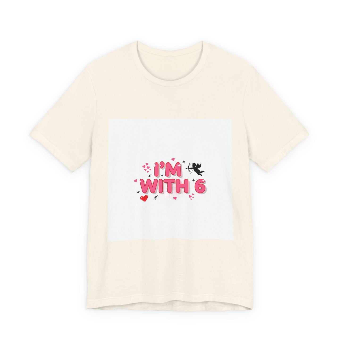 Valentine's I with 6 for 7 grid Tee