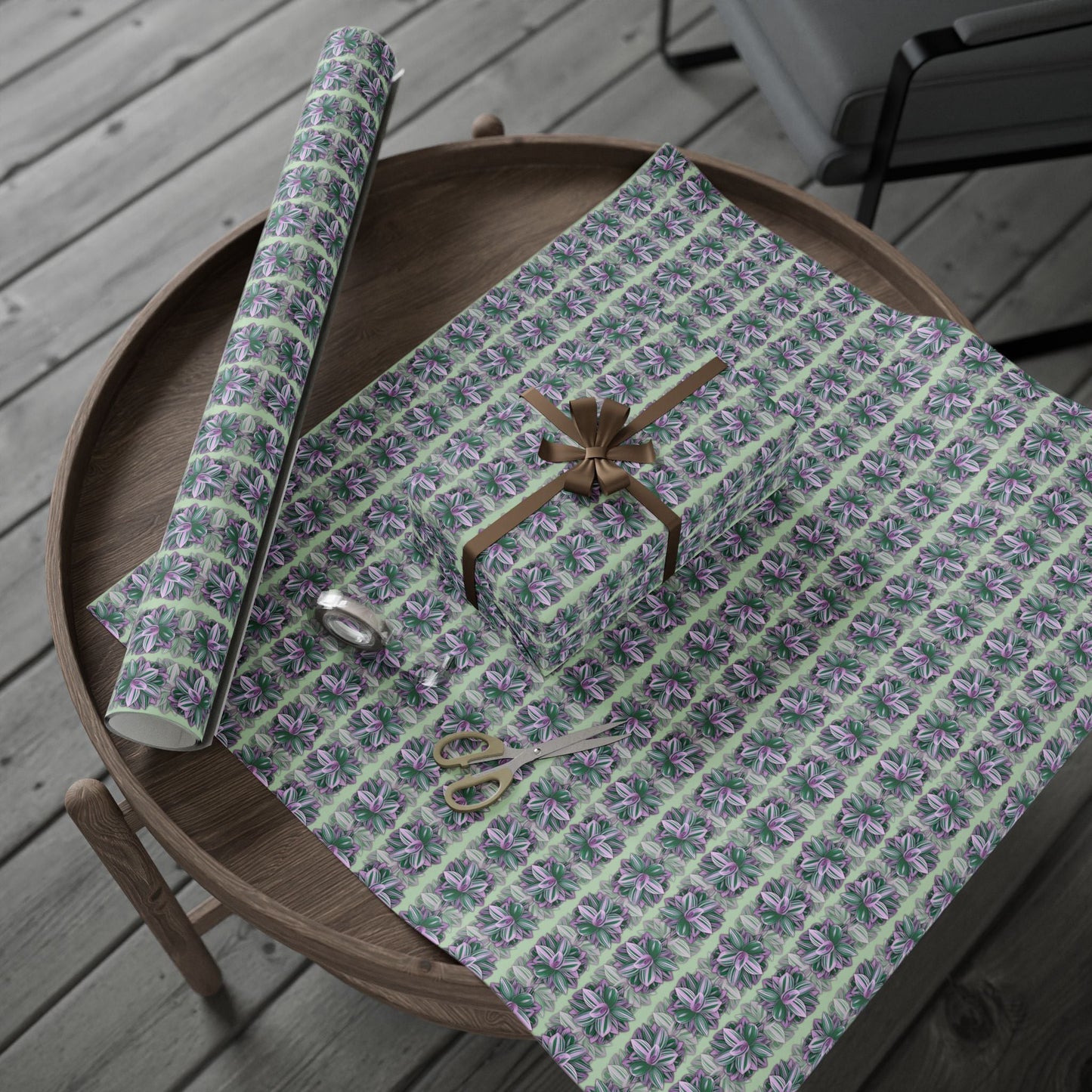 Tradescantia Nanouk Wrapping Paper – Botanical Gift Wrap Roll