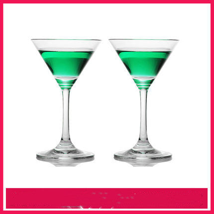Lead free crystal cocktail glass