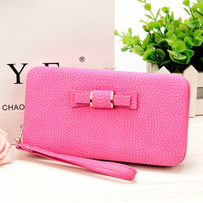 Slim Clutch Purse - Multi-Slot Long Wallet & Phone Holder