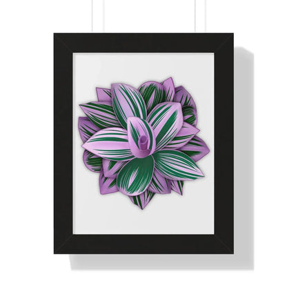 Tradescantia Nanouk Framed Print – Botanical Wall Art