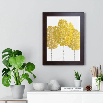 Fall Aspen Framed Print – Wall Art