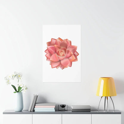 Graptosedum California Sunset Succulent Botanical Print – Unframed Wall Art