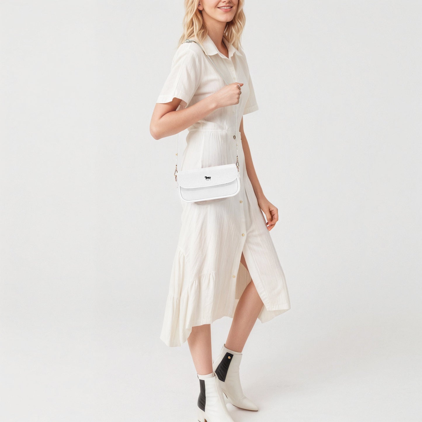 NESTDEER 1306. Women's Leather Underarm Bag